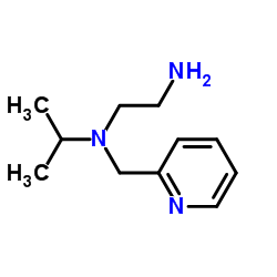 N-Isopropyl-N-(2-pyridinylmethyl)-1,2-ethanediamine结构式