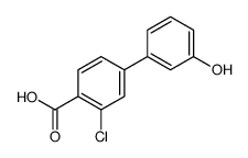 2-chloro-4-(3-hydroxyphenyl)benzoic acid Structure