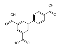 5-(4-carboxy-2-methylphenyl)benzene-1,3-dicarboxylic acid Structure