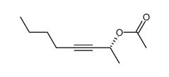 Acetic acid (S)-1-methyl-hept-2-ynyl ester Structure