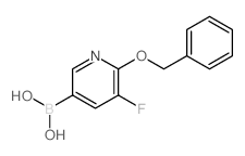 6-Benzoxy-5-fluoropyridine-3-boronic acid picture