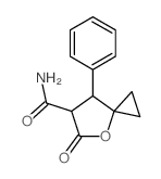 4-Oxaspiro[2.4]heptane-6-carboxamide,5-oxo-7-phenyl-结构式