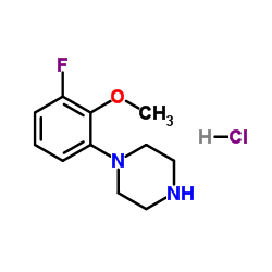 1-(3-Fluoro-2-methoxyphenyl)piperazine hydrochloride (1:1) picture