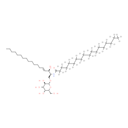 C18 Galactosylceramide-d35 (d18:1/18:0-d35)结构式