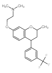 N,N-dimethyl-2-[2-methyl-4-[3-(trifluoromethyl)phenyl]chroman-7-yl]oxy-ethanamine picture