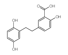 Benzoic acid,5-[2-(2,5-dihydroxyphenyl)ethyl]-2-hydroxy- picture