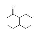 2(1H)-Naphthalenone,octahydro-, (4aR,8aS)-rel- Structure