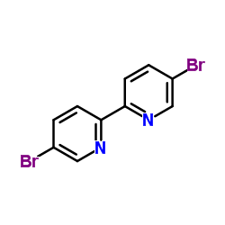 5,5'-二溴-2,2'-联吡啶结构式