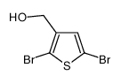 (2,5-dibromothiophen-3-yl)methanol结构式