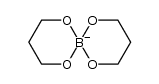 bis-(propane-1,3-diolato(2-)-O,O')-borate(1-)结构式