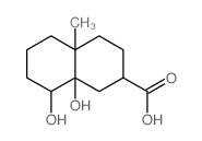 2-Naphthoicacid, 1,2b,3,4,4a,5,6,7,8,8a-decahydro-8a,8ab-dihydroxy-4aa-methyl- (8CI) picture