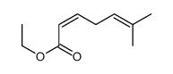 ethyl 6-methylhepta-2,5-dienoate Structure