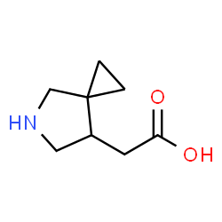 2-{5-azaspiro[2.4]heptan-7-yl}acetic acid Structure