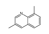 3,8-二甲基喹啉结构式