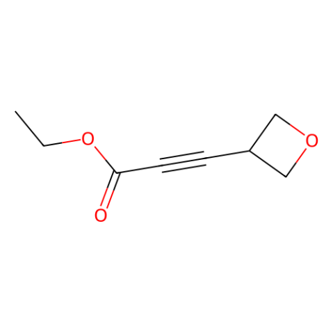 ethyl 3-(oxetan-3-yl)prop-2-ynoate结构式