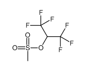 1,1,1,3,3,3-HEXAFLUORO-2-PROPYL MESYLATE structure