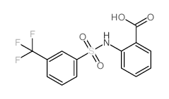 2-(3-(TRIFLUOROMETHYL)PHENYLSULFONAMIDO)BENZOIC ACID picture