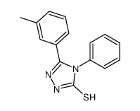 5-(3-Methylphenyl)-4-phenyl-2,4-dihydro-3H-1,2,4-triazole-3-thion e图片