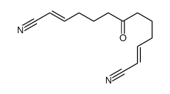 7-oxotrideca-2,11-dienedinitrile结构式