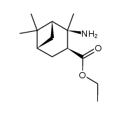 ethyl (1R,2R,3S,5R)-2-amino-2,6,6-trimethylbicyclo[3.1.1]heptane-3-carboxylate Structure