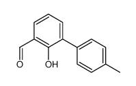 2-hydroxy-3-(4-methylphenyl)benzaldehyde Structure