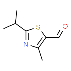 5-Thiazolecarboxaldehyde,4-methyl-2-(1-methylethyl)-(9CI)结构式