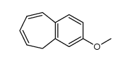 3-methoxy-5H-benzo[7]annulene Structure