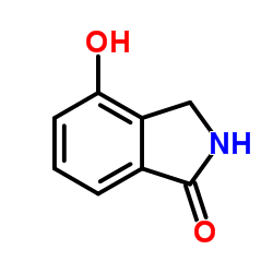 4-Hydroxy-2,3-dihydroisoindol-1-one Structure