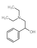 Benzenemethanol, a-[(diethylamino)methyl]-结构式