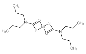 Nickel,bis(dipropylcarbamothioato-kO,kS)- (9CI) Structure