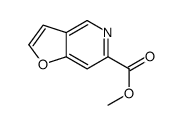 呋喃并[3,2-c]吡啶-6-羧酸甲酯结构式