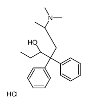 β-Methadol Hydrochloride结构式