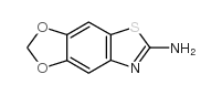 1,3-Dioxolo[4,5-f]benzothiazol-6-amine(9CI) Structure