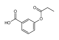 3-(丙酰氧基)苯甲酸结构式