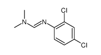 N'-(2,4-dichlorophenyl)-N,N-dimethylmethanimidamide结构式