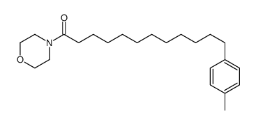 12-(4-methylphenyl)-1-morpholin-4-yldodecan-1-one Structure