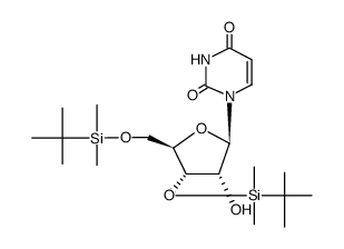 3',5'-di(t-butyldimethylsilyl)-β-uridine Structure