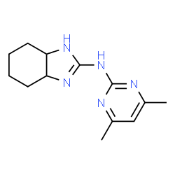 4,6-Dimethyl-N-(octahydro-2H-benzimidazol-2-ylidene)pyrimidin-2-amine图片