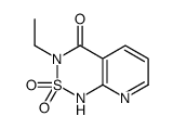 3-ethyl-2,2-dioxo-1H-pyrido[2,3-c][1,2,6]thiadiazin-4-one Structure