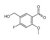 (2-fluoro-4-methoxy-5-nitro-phenyl)-methanol Structure