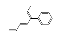 E,Z-phenyl-5 heptatriene-1,3,5 Structure