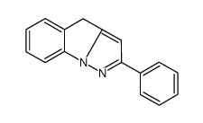 2-phenyl-4H-pyrazolo[1,5-a]indole Structure