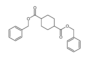 dibenzyl cyclohexane-1,4-dicarboxylate结构式