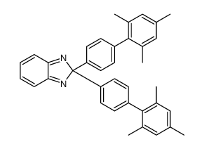 2,2-bis[4-(2,4,6-trimethylphenyl)phenyl]benzimidazole Structure