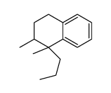 3,4-dimethyl-4-propyl-2,3-dihydro-1H-naphthalene Structure