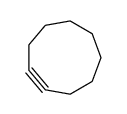 Cyclononyne.结构式