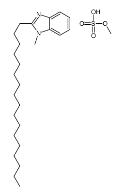 2-heptadecyl-1-methyl-1H-benzimidazole methyl sulphate picture