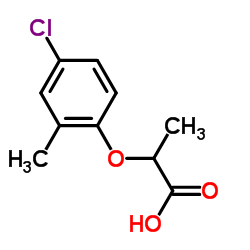 2-甲基-4-氯戊氧基丙酸结构式