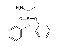 1-diphenoxyphosphorylethanamine结构式