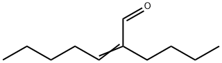 2-Heptenal, 2-butyl-结构式